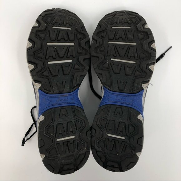 Asics Gray Black Athletic Sneakers | Breathable Comfort Non-Slip - Picture 7 of 9